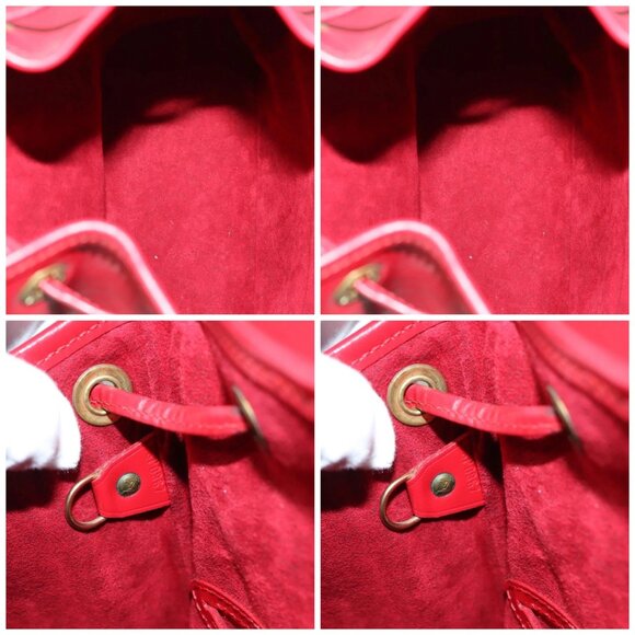 LOUIS VUITTON Epi Montsouris MM Backpack Monaco 700th Red LV Auth BD973AV - Picture 15 of 16